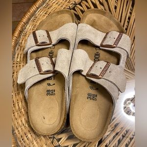 Birkenstock Arizona BS Taupe  Sz 38